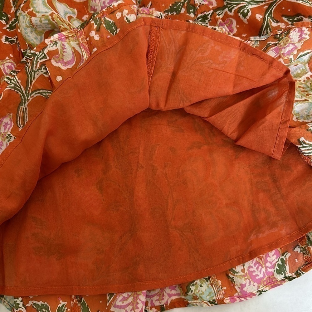Free People End Of The Island Godet Skirt size 8 - Picture 11 of 16